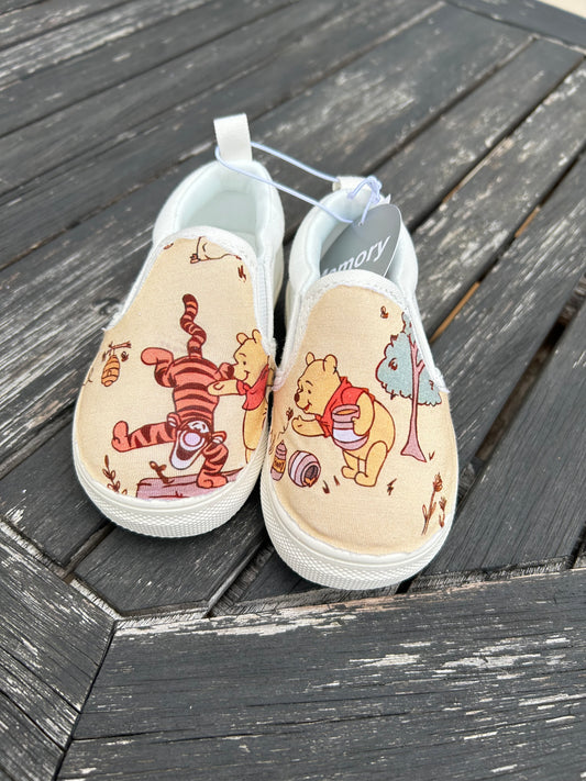 Pooh Custom Slip ons