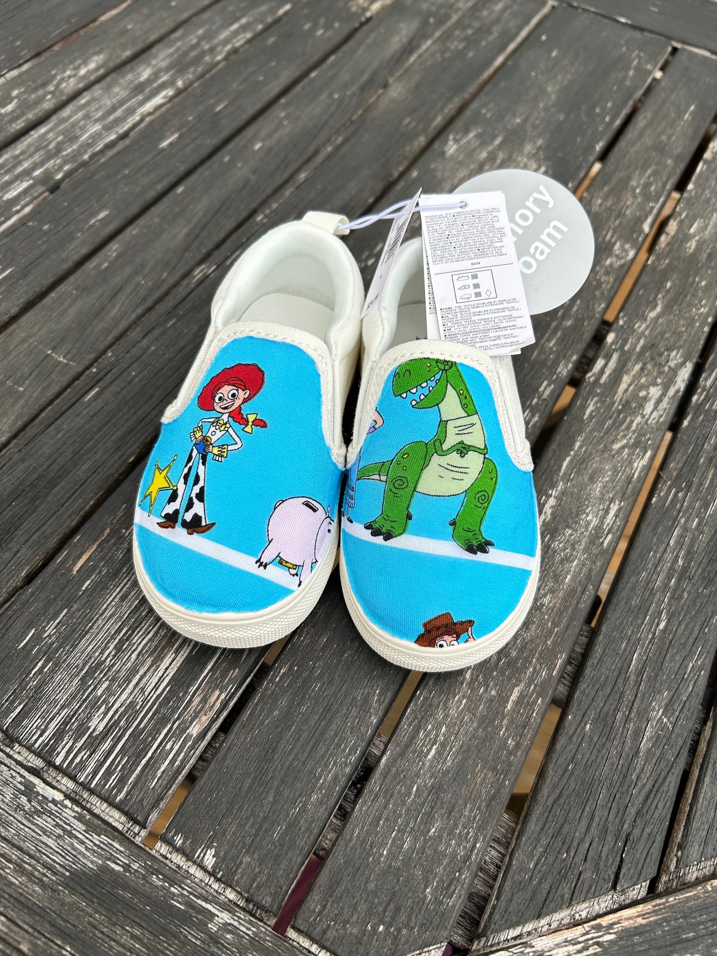 Toy Story custom slip ons