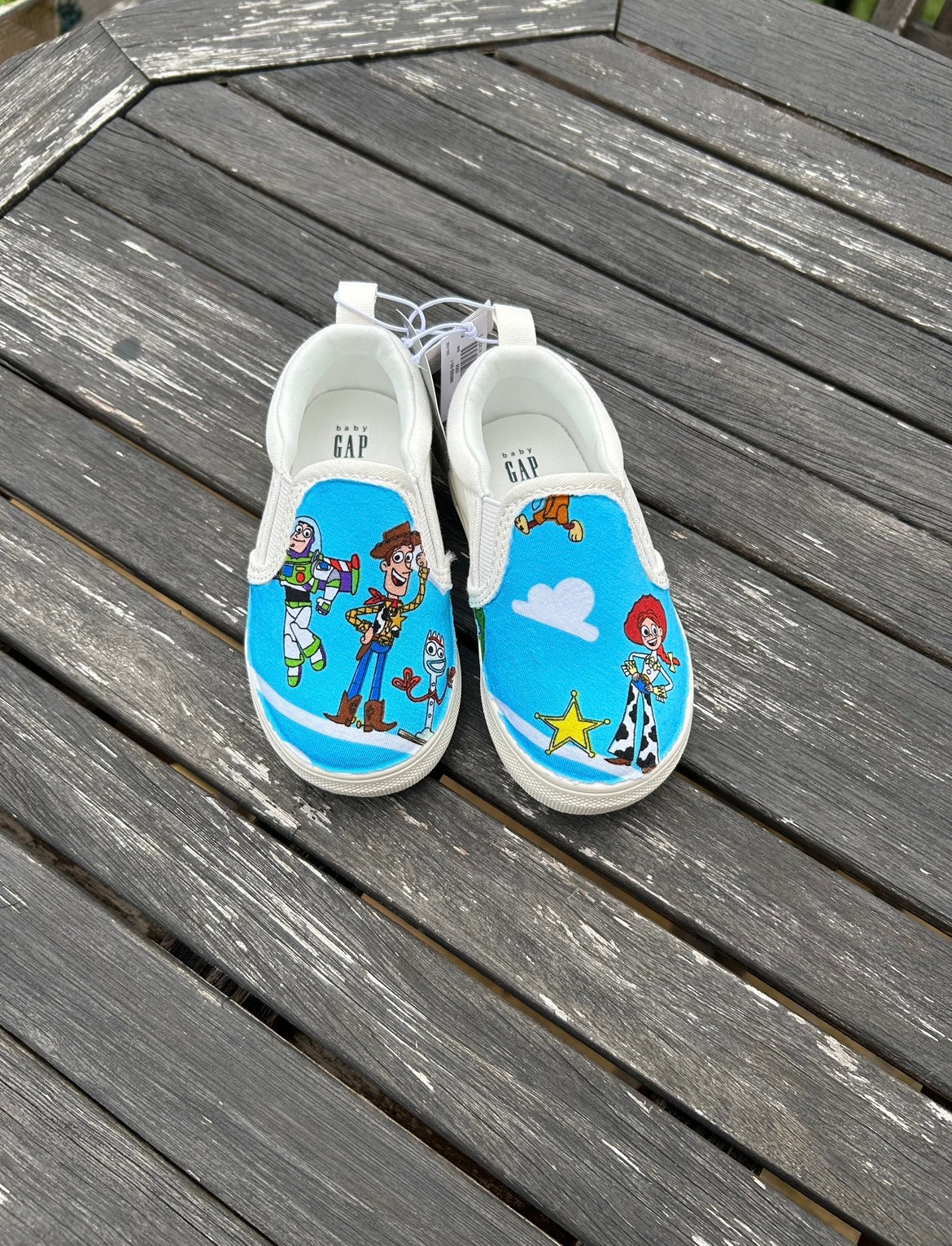 Toy story Custom Slip ons